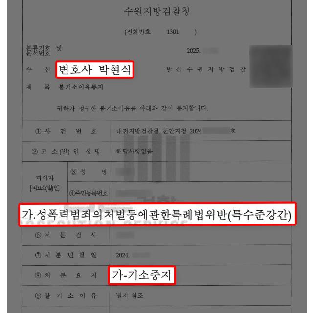 특수준강간 혐의 받은 미성년자 변호, 피해자 진술의 모순 밝혀내 불기소 처분